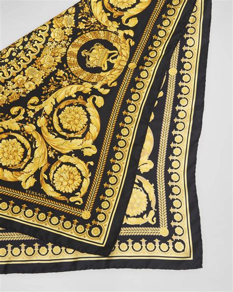 versace collection wool blend scarf|are versage shawls always silk.